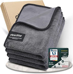 Bath Wipes Shower Cleaning Cloths, Premium Car Drying Towel | Ultra Absorbent by Deedlite
