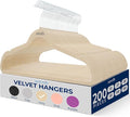 SereneLife 200 Pack Velvet Hangers by SereneLife