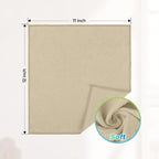 HOMEXCEL Brown Microfiber Cleaning Cloth, 24 Pack Absorbent Cleaning Rags - Image 2