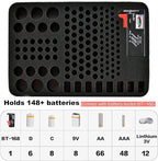 Comecase Hard Battery Organizer Storage Box, Carrying Case Bag Holder - Image 5