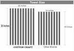 COTTON CRAFT Oversized Kitchen Towels - Image 7