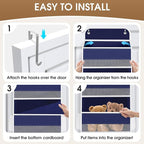 2 Pack Over The Door Organizer, Hanging Storage Organizer - Image 3