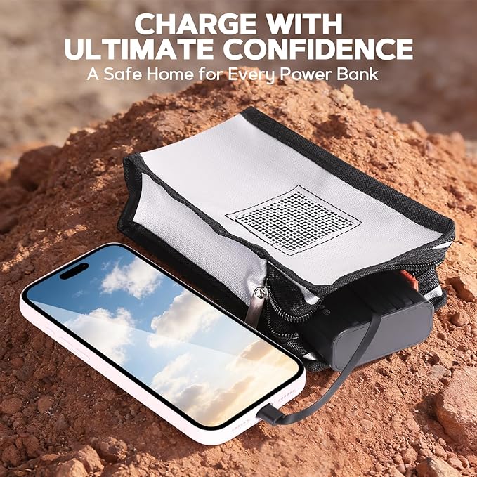 Fire Retardant Lithium Battery Bag Fire Proof - Image 4