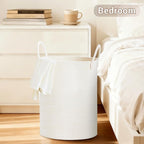Tall Laundry Basket with Handles, 58L Portable Dirty Clothes Hamper, Boho - Image 5