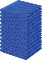 Homaxy 100% Cotton Waffle Weave Kitchen Dish Cloths, Ultra Soft Absorbent Quick by Homaxy