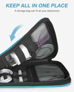 BAGSMART Large Electronics Organizer Travel Case, Travel Cable Organizer Bag - Image 6