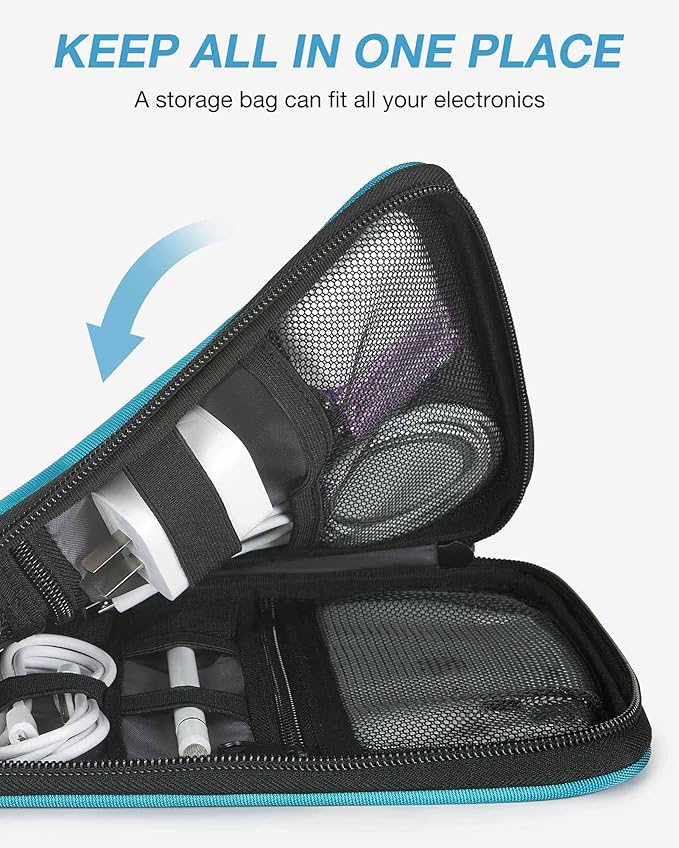 BAGSMART Large Electronics Organizer Travel Case, Travel Cable Organizer Bag - Image 6