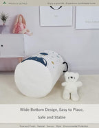 Round Fabric Storage Bin, Decorative Basket, Organizer Basket - Image 6