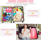 Laundry Bag, 2 Pack Travel Laundry Bags - Image 6