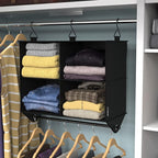 ClosetMaid 4-Shelf Fabric Hanging Closet Organizer - Image 3