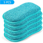 Kitchen Dish Sponge Scrubber Non Scratch, Dishcloth No Odor Reusable Washable - Image 7