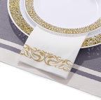 200 Disposable Hand Towels Soft and Absorbent Linen Feel Dinner Napkin Durable - Image 3