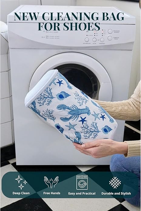 Bluehome Shoe Washing Machine Bags – Protective Mesh Laundry Bags - Image 2