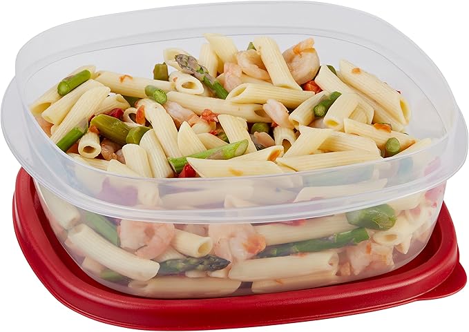 Rubbermaid Easy Find Lids Food Storage Container, 9 Cup, Racer Red - Image 5