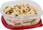 Rubbermaid Easy Find Lids Food Storage Container, 9 Cup, Racer Red - Image 5