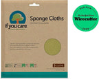 If You Care Sponge Cloths – 5 Count – 100% Natural Cleaning Rags - Image 2