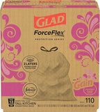 Glad Trash & Food Storage ForceFlex Protection Series Tall Trash Bags, 13 Gal - Image 3