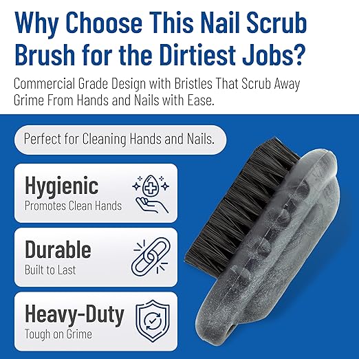 SPARTA 5 Inch Hand and Nail Brush - Image 3