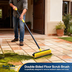 Yocada Double-Sided Floor Scrub Brush Triangle Brush Corner Crevice Cleaning - Image 6