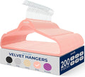SereneLife 200 Pack Velvet Hangers by SereneLife