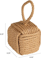 Creative Co-Op Jute Rope Knot Door Stop - Image 2