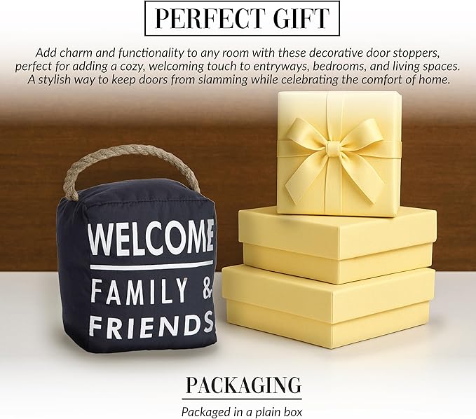Pavilion Gift Company 72160 Welcome Door Stopper, 5 by 6-Inch - Image 3