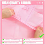 Windyun 40 Over the Door Shoe Organizer Large Breathable Mesh Pockets Pink - Image 5