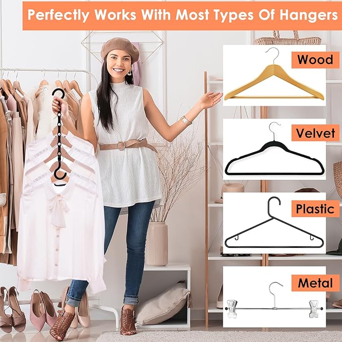 Magic Clothes Hangers Space Saving, Premium Closet Organizers and Storage - Image 6