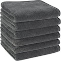KinHwa Microfiber Hand Towels for Bathroom Soft and Absorbent Face Towels Grey by KinHwa