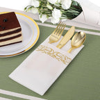 FOCUSLINE 200 Linen Feel Disposable Bathroom Napkins, Soft and Absorbent Paper - Image 4