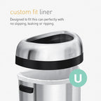 simplehuman Code U 60 Count, Dispenser Pack Custom Fit Liners, Drawstring Trash - Image 5