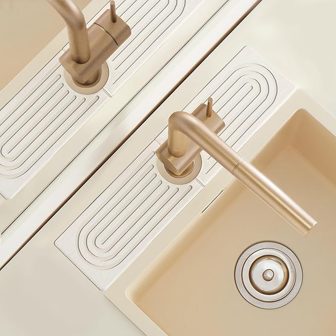 Faucet Mat for Kitchen Sink by LushSpring