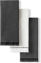 KitchenAid Gourmet Series Gridlines Kitchen Towels 3-Pack Set, 100% Cotton by KitchenAid