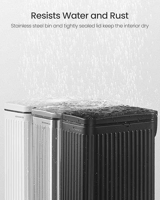 SONGMICS Bathroom Trash Can, 1.6-Gallon Trash Bin - Image 4