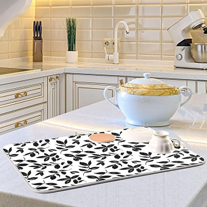 Eucalyptus Leaves Dish Drying Mat - Image 6