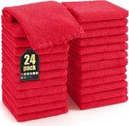 Homaxy 24 Pack Kitchen Dish Cloths, Super Soft and Absorbent Coral Velvet Dish by Homaxy