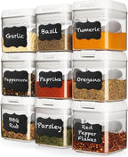 Shazo 9 PC Airtight Food Storage Containers by Shazo