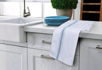 Utopia Towels Blue Dish Towels 100% Ring Spun Cotton Highly Absorbent & - Image 3