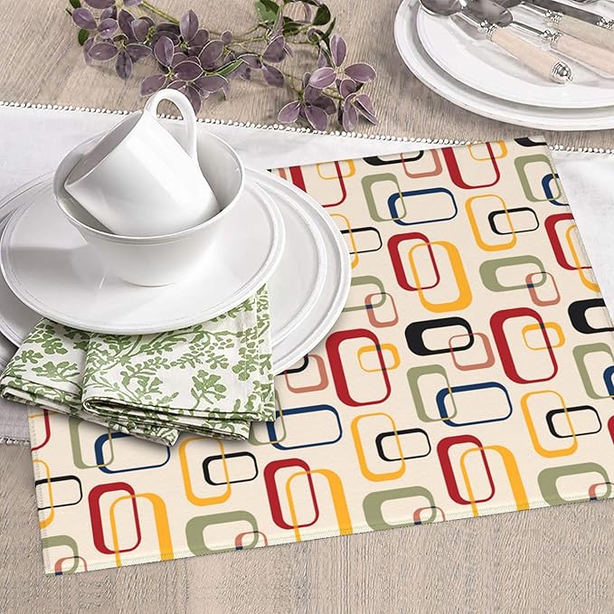 Mid Century Modern Retro Dish Drying Mat - Image 3