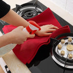 Homaxy 100% Cotton Waffle Weave Kitchen Dish Towels, Ultra Soft Absorbent Quick - Image 5