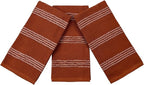 Serafina Home Terracotta Orange Rust Kitchen Hand Dish Towels: Oversized 18" x by SerafinaHome