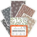 Swedish Dishcloths for Kitchen, 5 Pack Reusable Paper Towels Washable, Super by Unknown