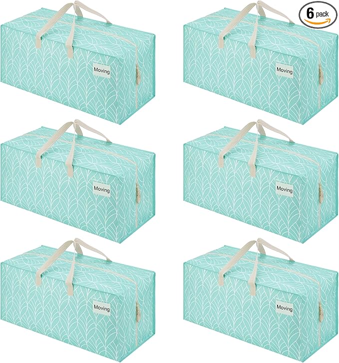 VENO 6 Pack Heavy Duty Moving Bags by Veno