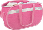 Collapsible Laundry Baskets, Foldable Tear Proof Pop Up Hamper by TECHMILLY