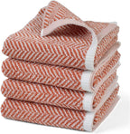 Cleanbear Coral Hand Towels for Bathroom by Cleanbear