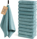 SEMAXE 12 Pack Hand Towels for Bathroom, 100% Cotton Towels by SEMAXE