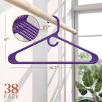 NEATERIZE Ultra Heavy Duty Plastic Clothes Hangers - Image 2