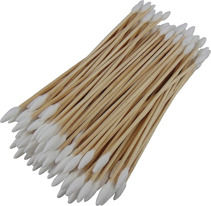 Type-III 100pc Gun Cleaning 6 Inch Double Sided Cotton Swabs by Type-IIIProducts