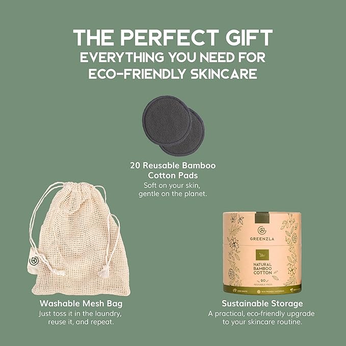 Greenzla Reusable Makeup Remover Pads - Image 2
