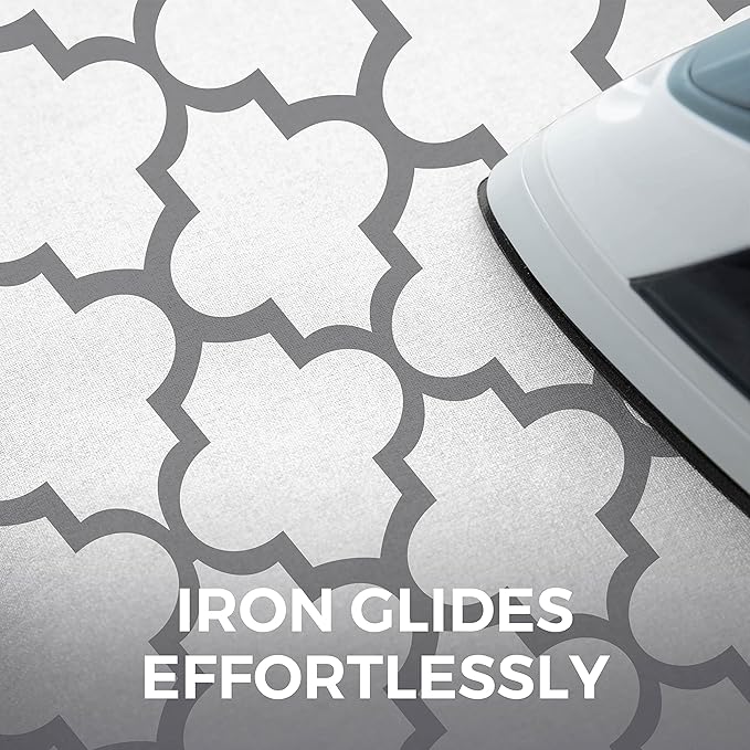 HOME GENIE Ironing Board Cover, Extra Thick Padding, Scorch Resistant Silicone - Image 9